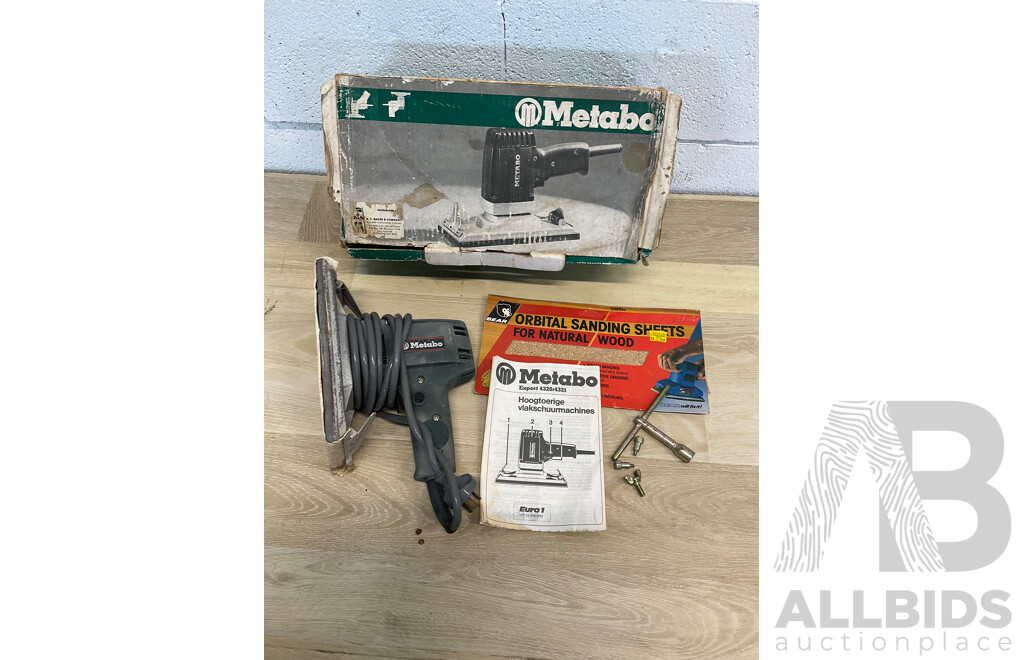 Metabo Expert 4320/4321 Vintage Sander 1969