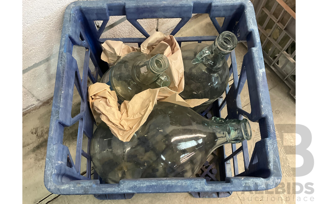 Assorted Glassware and Bottles