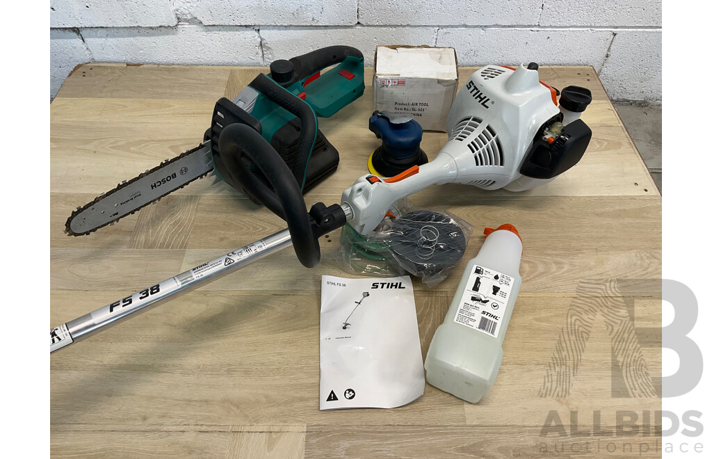 Bosh, Stihl - Assorted of  Power Tools - Lot of 3