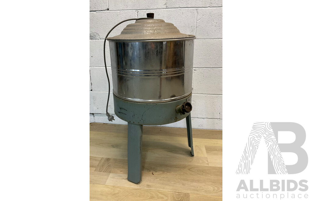 ALEXANDER WILSON Vintage Steel Laundry Electric Boiler