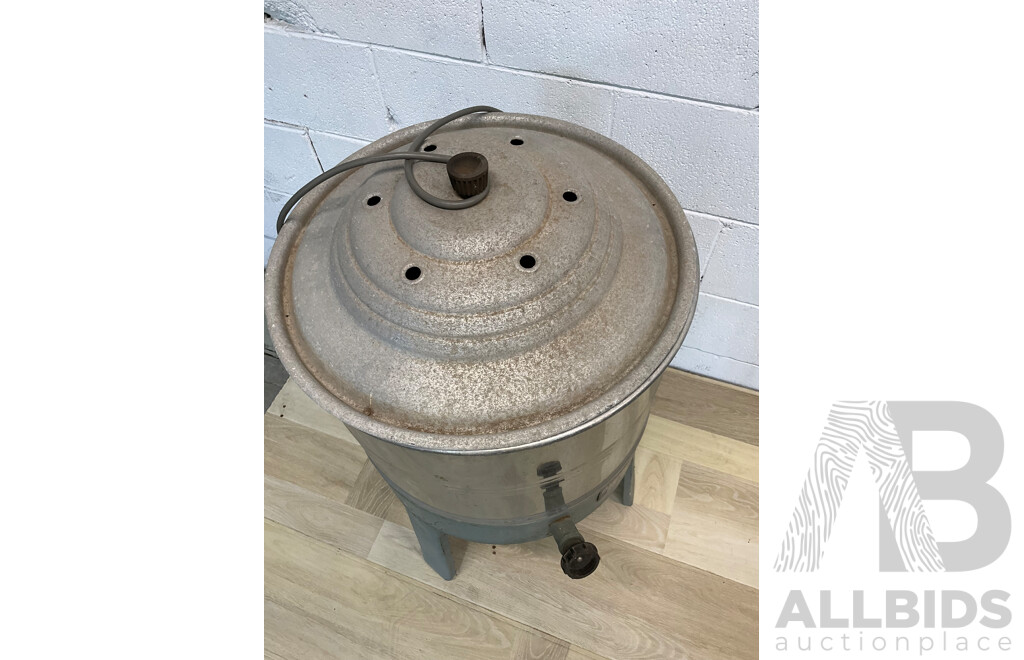 ALEXANDER WILSON Vintage Steel Laundry Electric Boiler