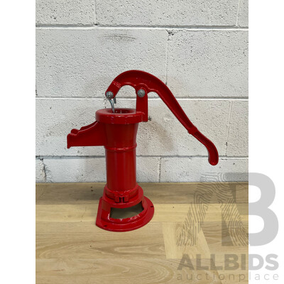 Pitcher Hand Pump Manual Water Pump