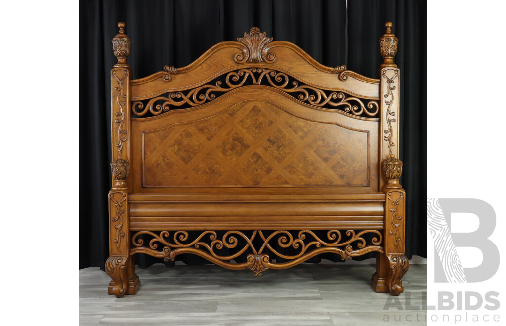 King Size Hardwood Bed Frame