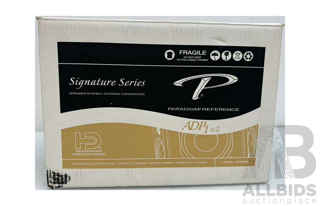 Paradigm Signature Series Speaker System