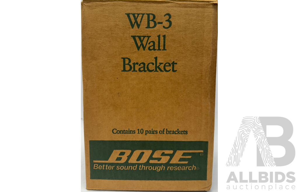 Bose Wall Mounting Bracket