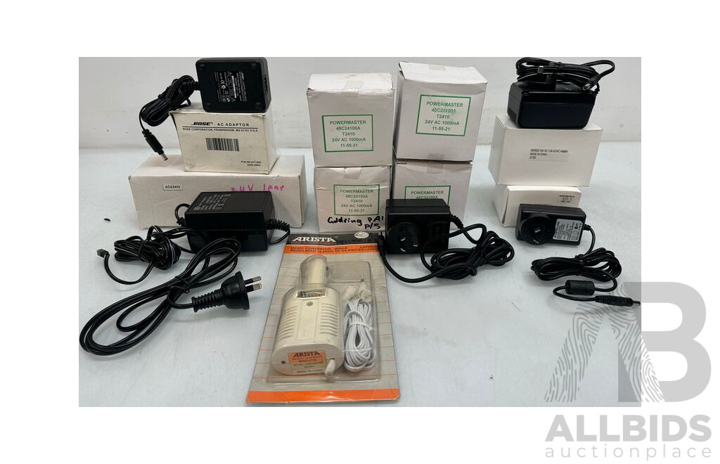 Assortment of Power Cord Adapters