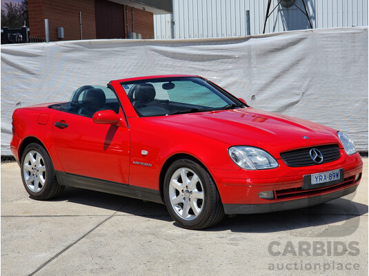 1/1999 Mercedes-Benz Slk230 Kompressor  2d Convertible Red 2.3L