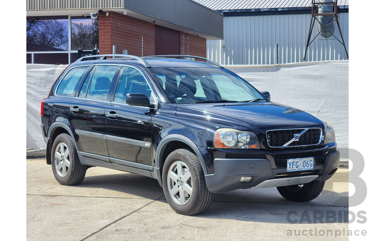 8/2005 Volvo Xc90 2.5T  4d Wagon Black 2.5L