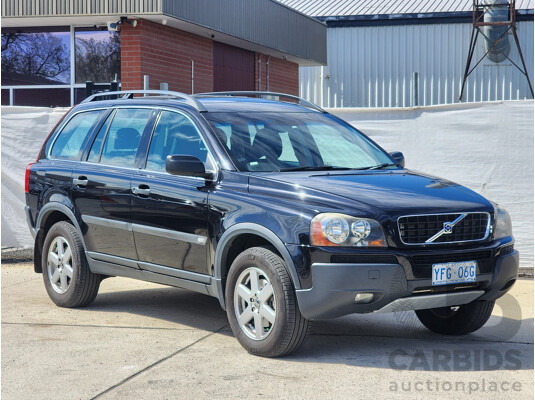 8/2005 Volvo Xc90 2.5T  4d Wagon Black 2.5L