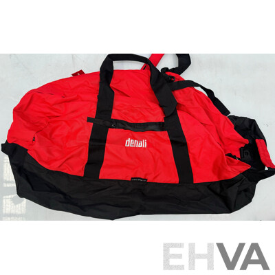Outer Limits Sleeping Bag Liner, Rivet Rainlock One Piece and Denali Compact Bag