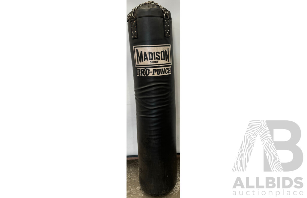 Black Madison Sport Pro-Punch Punching Bag