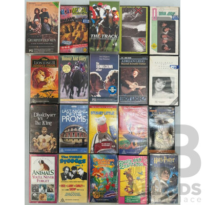 Assortment of VHS Tapes - Lot of 42