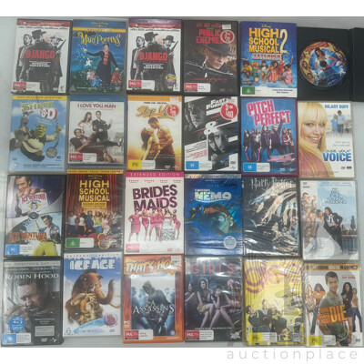 Assortment of DvD's - Lot of 24