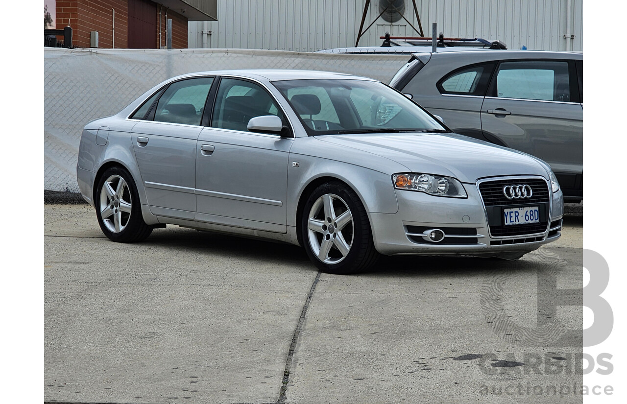 3/2006 Audi A4 2.0 TDI B7 4d Sedan Silver 2.0L