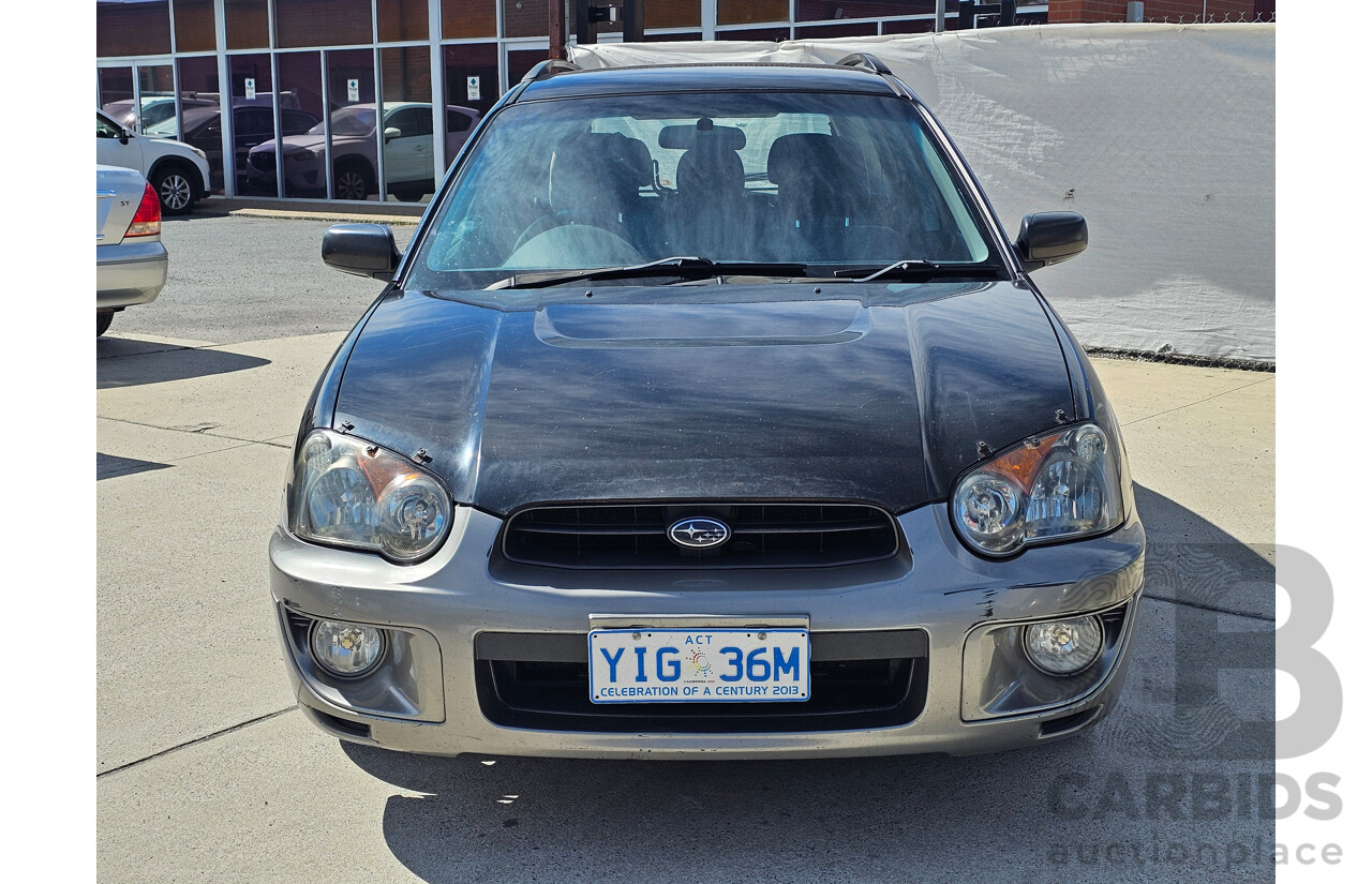 9/2004 Subaru Impreza RV (awd) MY05 5d Hatchback Black 2.0L