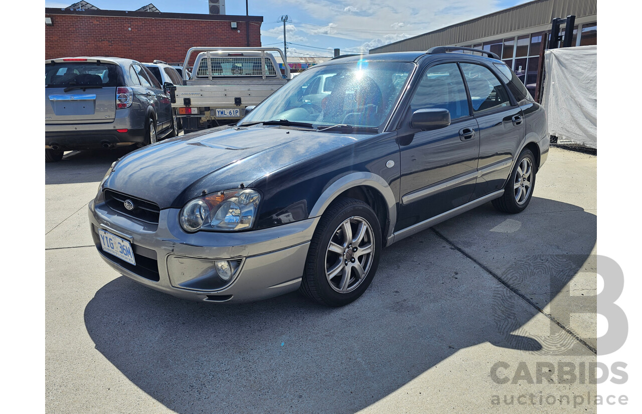 9/2004 Subaru Impreza RV (awd) MY05 5d Hatchback Black 2.0L