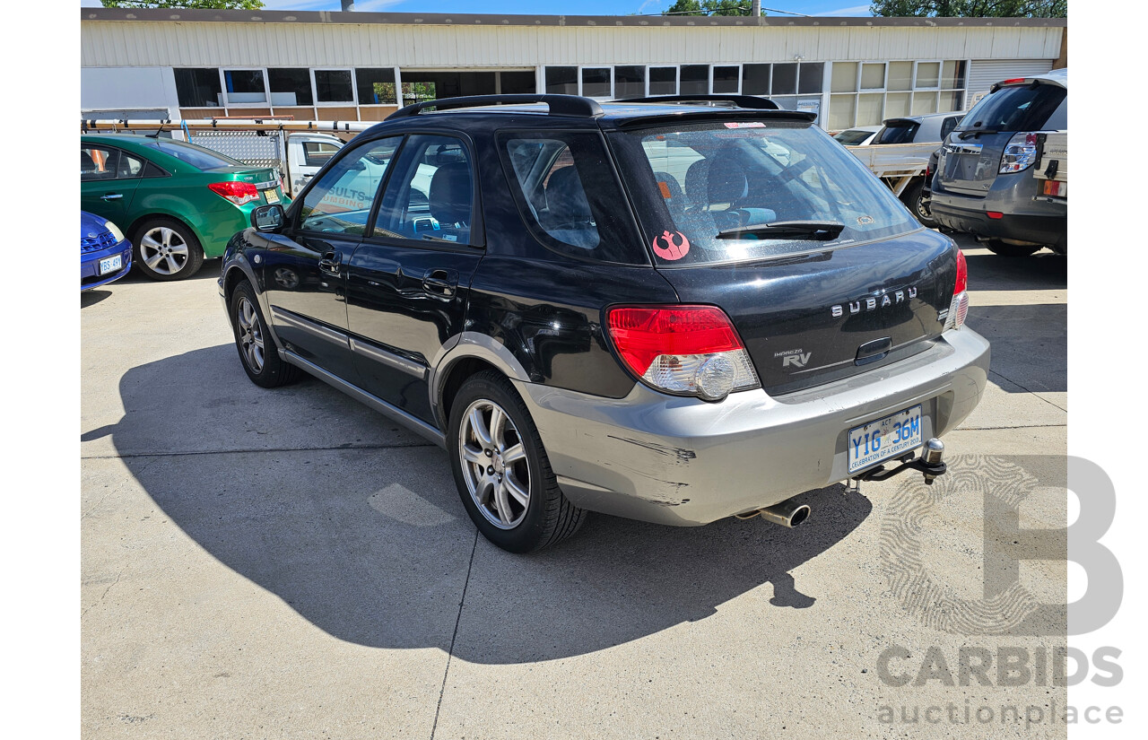 9/2004 Subaru Impreza RV (awd) MY05 5d Hatchback Black 2.0L