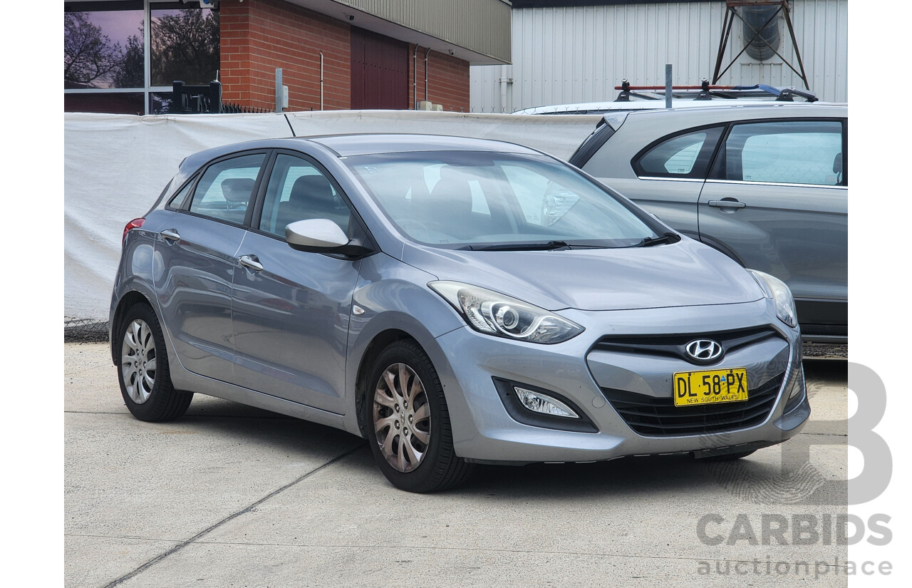 8/2012 Hyundai i30 Active GD 5d Hatchback Silver Or Chrome 1.8L