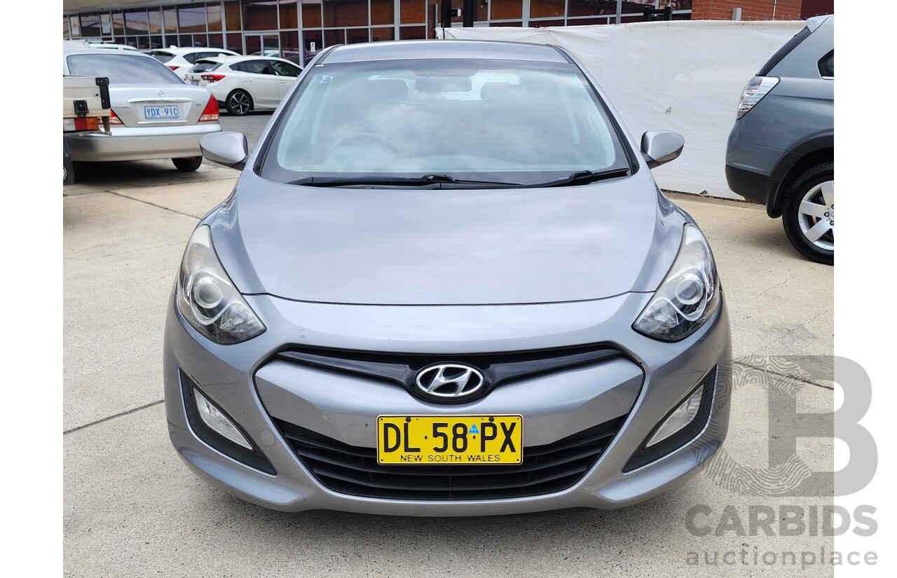 8/2012 Hyundai i30 Active GD 5d Hatchback Silver Or Chrome 1.8L