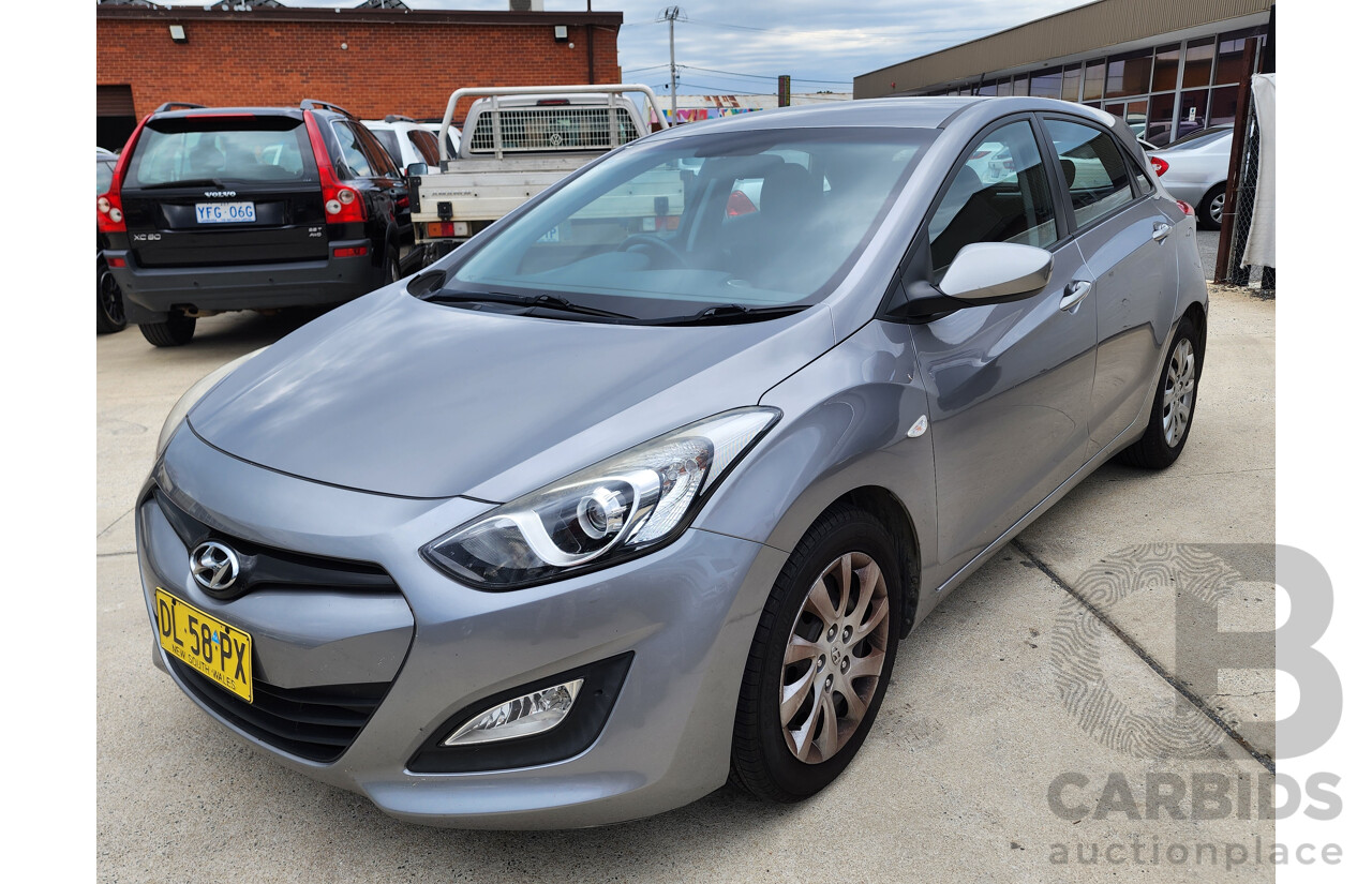 8/2012 Hyundai i30 Active GD 5d Hatchback Silver Or Chrome 1.8L