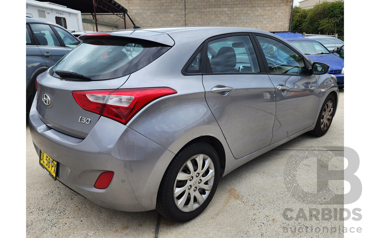 8/2012 Hyundai i30 Active GD 5d Hatchback Silver Or Chrome 1.8L