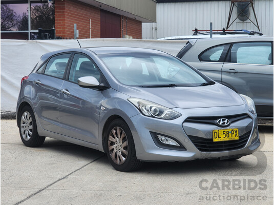 8/2012 Hyundai i30 Active GD 5d Hatchback Silver Or Chrome 1.8L