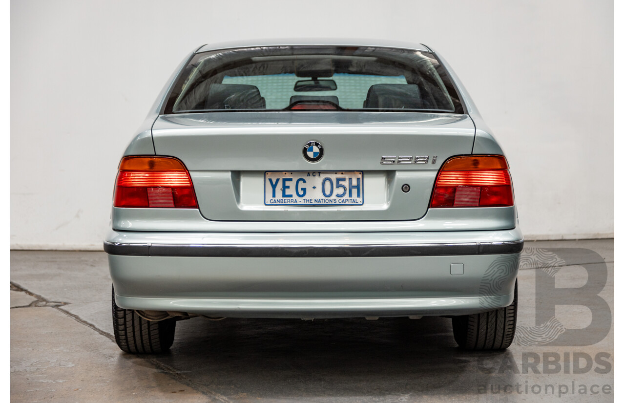 7/1999 BMW 528i E39 4d Sedan Glacier Green 2.8L