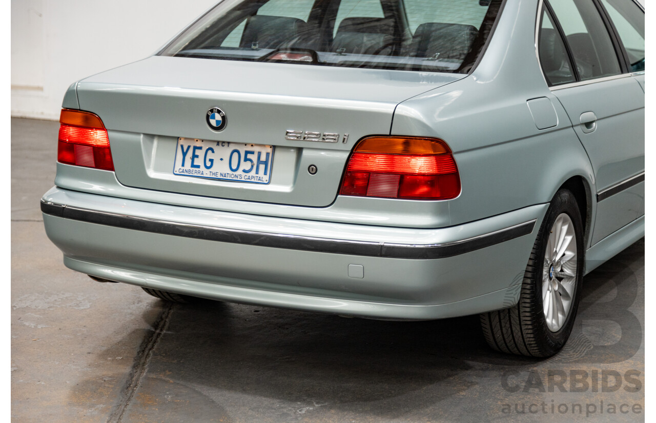 7/1999 BMW 528i E39 4d Sedan Glacier Green 2.8L