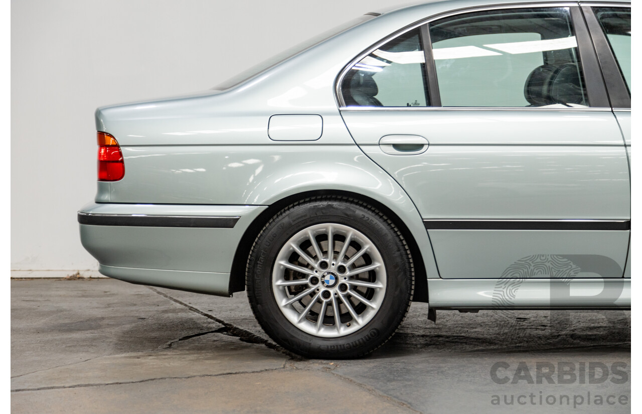 7/1999 BMW 528i E39 4d Sedan Glacier Green 2.8L