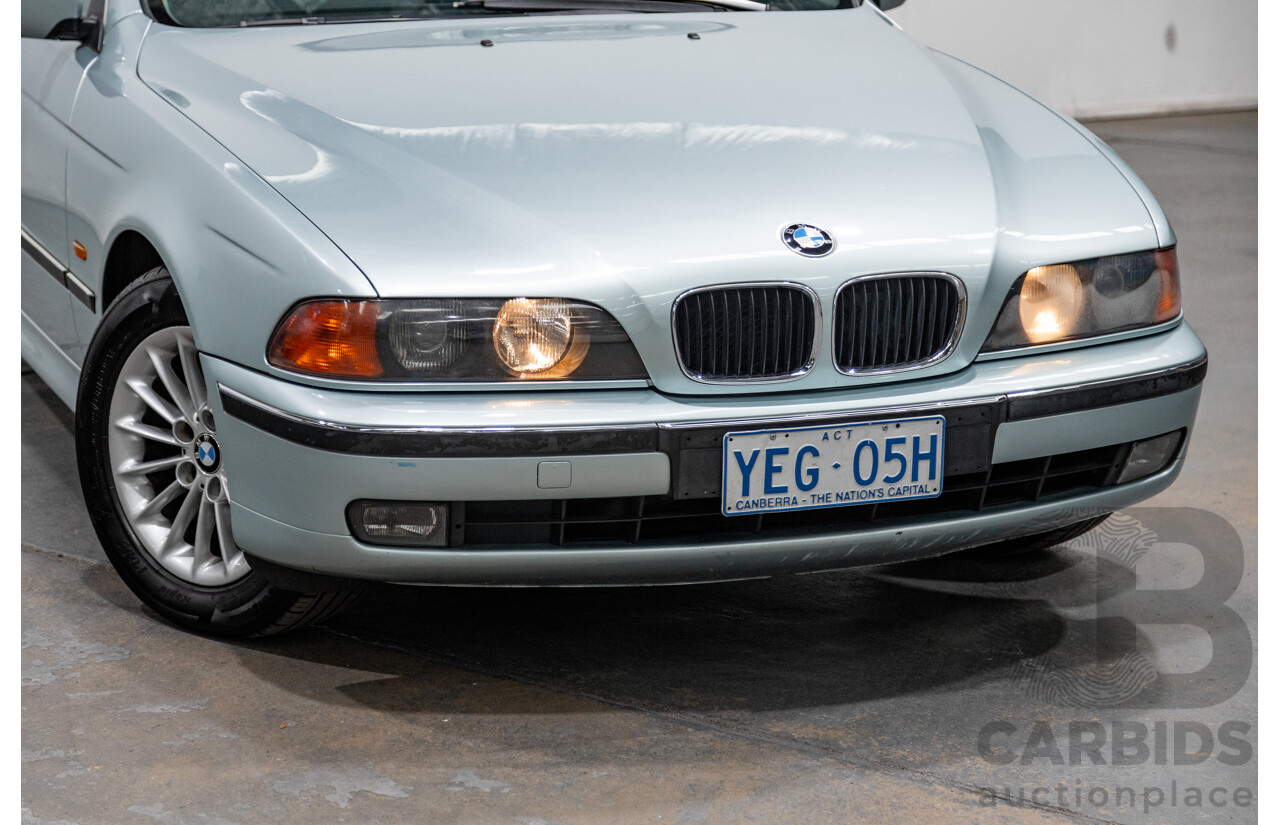 7/1999 BMW 528i E39 4d Sedan Glacier Green 2.8L