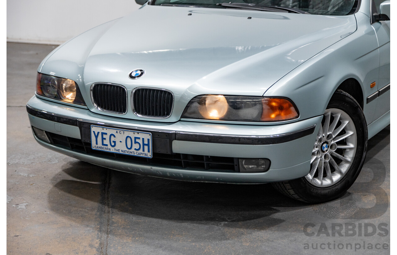 7/1999 BMW 528i E39 4d Sedan Glacier Green 2.8L