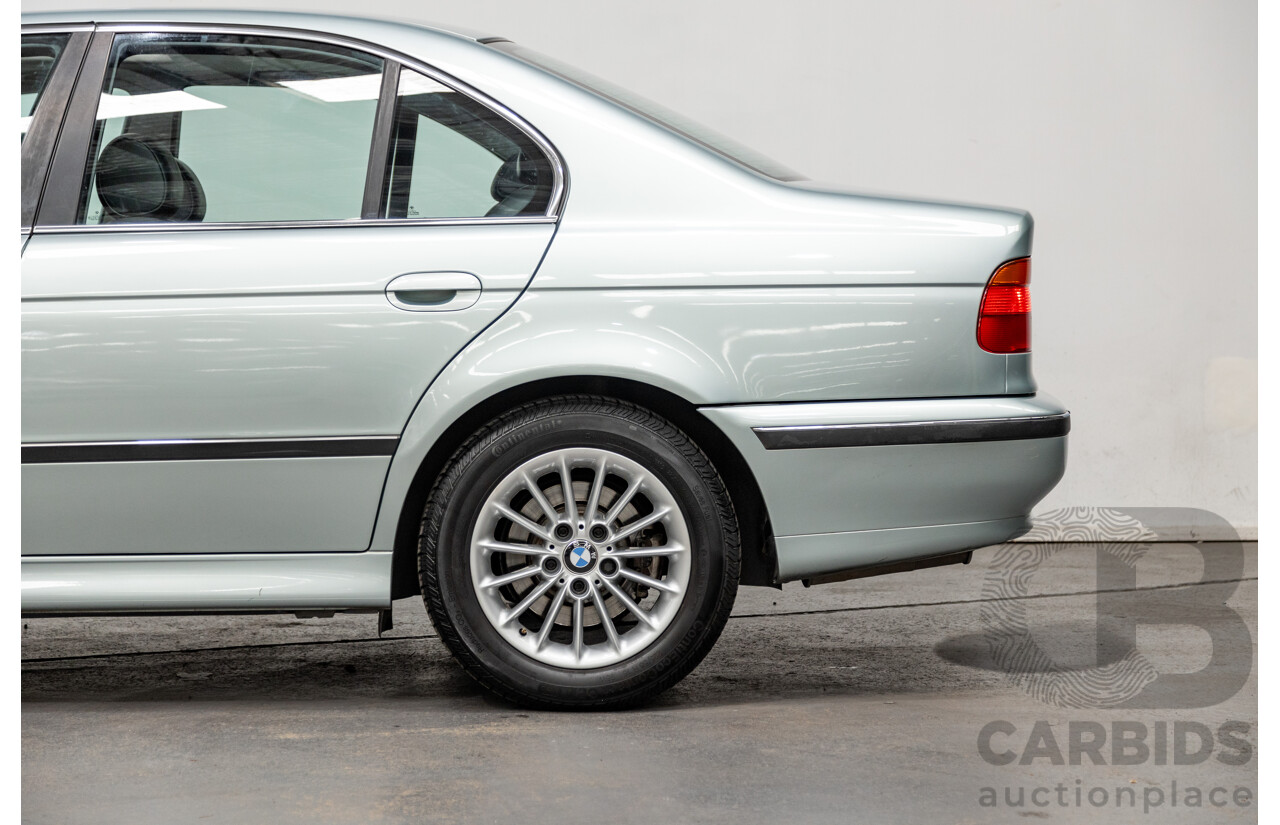 7/1999 BMW 528i E39 4d Sedan Glacier Green 2.8L