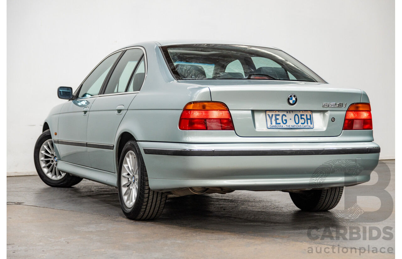 7/1999 BMW 528i E39 4d Sedan Glacier Green 2.8L