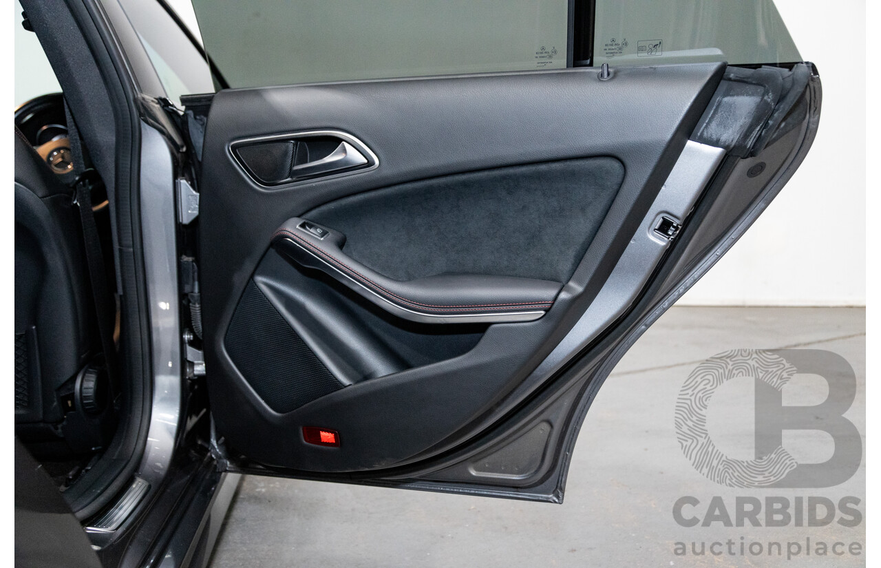 2/2016 Mercedes Benz CLA200 Shooting Brake AMG Pack 117 4d Wagon Mountain Grey Metallic Turbo 1.6L