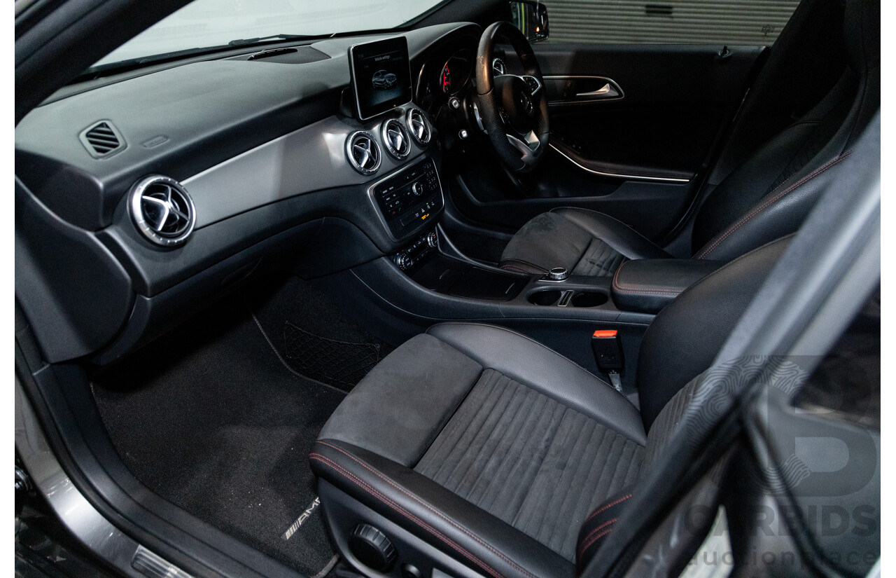 2/2016 Mercedes Benz CLA200 Shooting Brake AMG Pack 117 4d Wagon Mountain Grey Metallic Turbo 1.6L