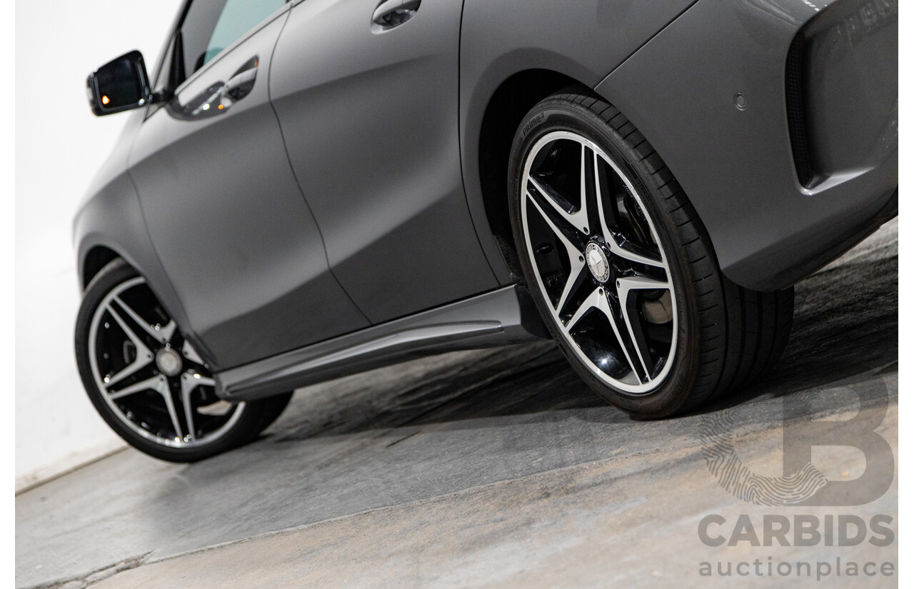2/2016 Mercedes Benz CLA200 Shooting Brake AMG Pack 117 4d Wagon Mountain Grey Metallic Turbo 1.6L