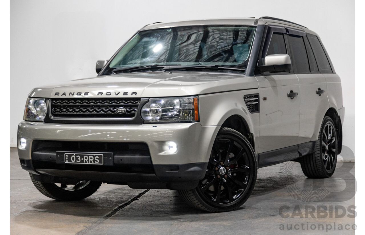 9/2010 Land Rover Range Rover Sport 5.0 V8 Luxury (4x4) L320 MY10 4d Wagon Ipanema Sand Metallic V8 5.0L