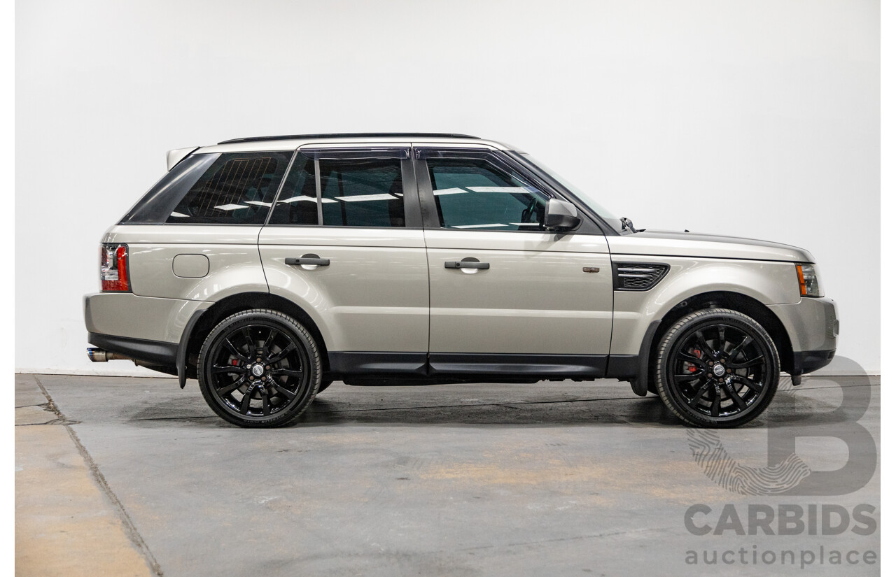 9/2010 Land Rover Range Rover Sport 5.0 V8 Luxury (4x4) L320 MY10 4d Wagon Ipanema Sand Metallic V8 5.0L