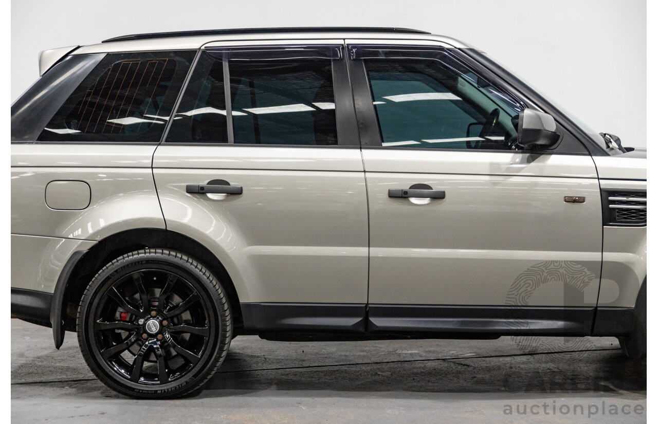 9/2010 Land Rover Range Rover Sport 5.0 V8 Luxury (4x4) L320 MY10 4d Wagon Ipanema Sand Metallic V8 5.0L