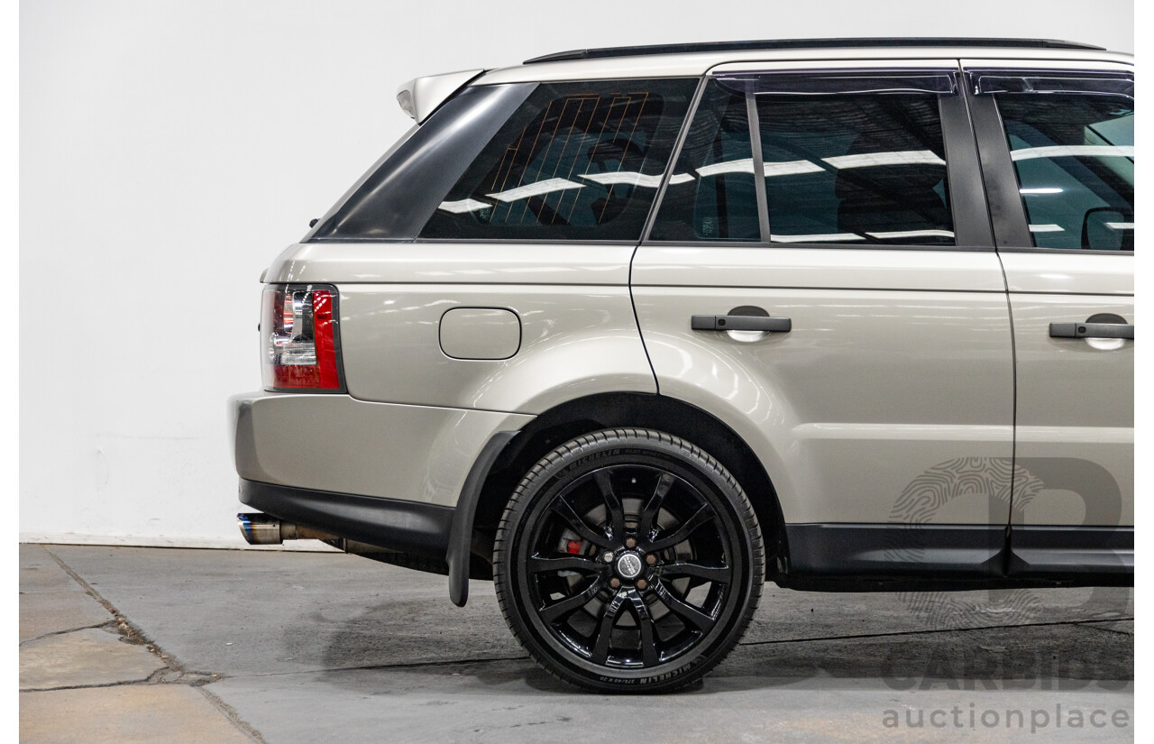 9/2010 Land Rover Range Rover Sport 5.0 V8 Luxury (4x4) L320 MY10 4d Wagon Ipanema Sand Metallic V8 5.0L