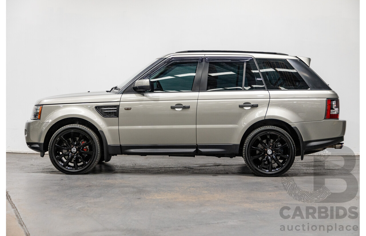 9/2010 Land Rover Range Rover Sport 5.0 V8 Luxury (4x4) L320 MY10 4d Wagon Ipanema Sand Metallic V8 5.0L