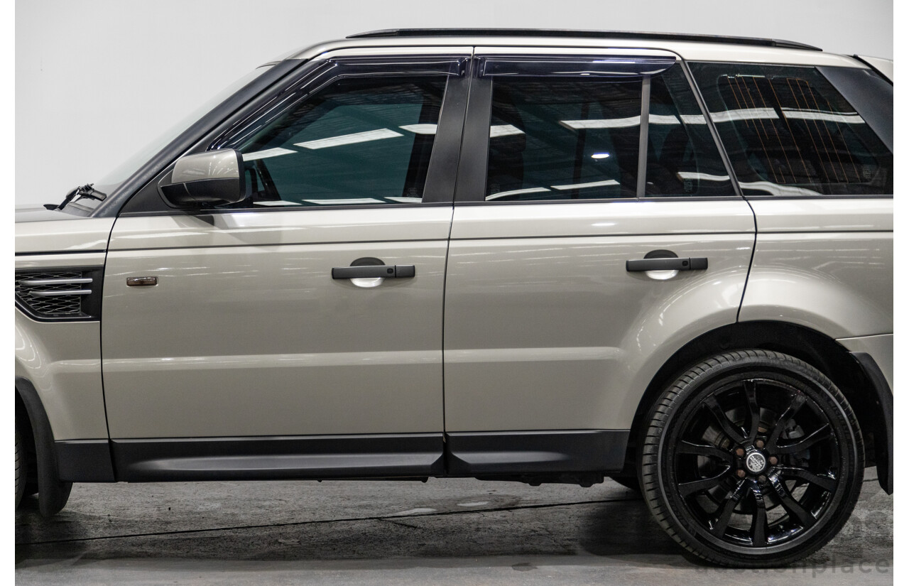 9/2010 Land Rover Range Rover Sport 5.0 V8 Luxury (4x4) L320 MY10 4d Wagon Ipanema Sand Metallic V8 5.0L