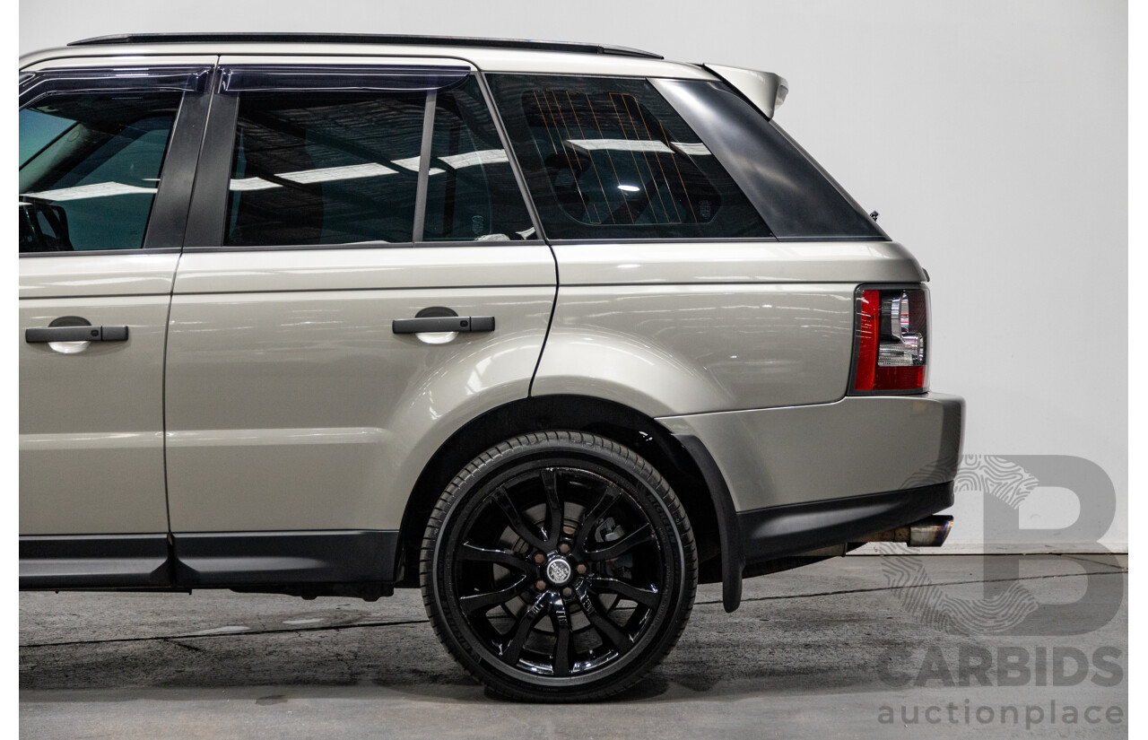 9/2010 Land Rover Range Rover Sport 5.0 V8 Luxury (4x4) L320 MY10 4d Wagon Ipanema Sand Metallic V8 5.0L