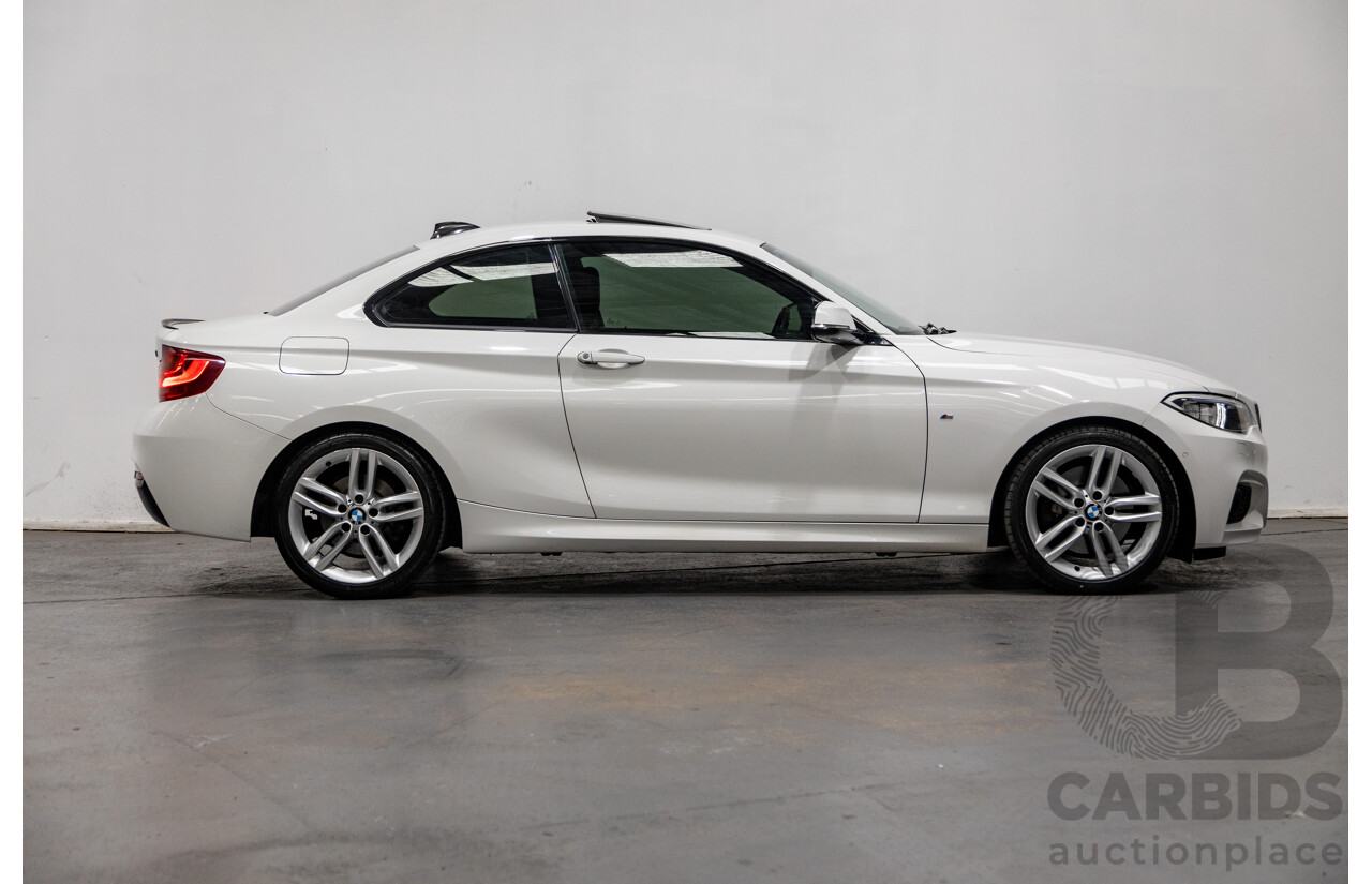 1/2015 BMW 228i M-Sport F22 MY15 2d Coupe Alpine White Turbo 2.0L
