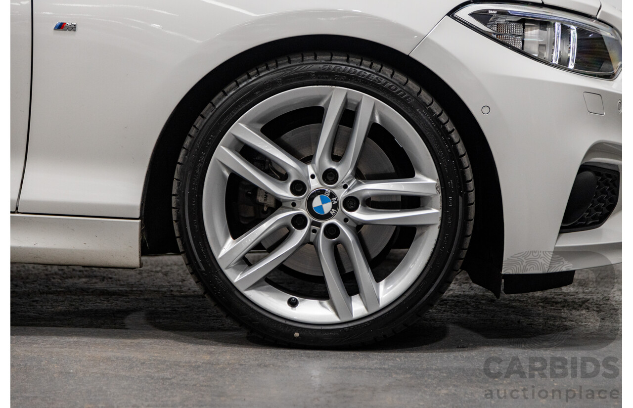 1/2015 BMW 228i M-Sport F22 MY15 2d Coupe Alpine White Turbo 2.0L