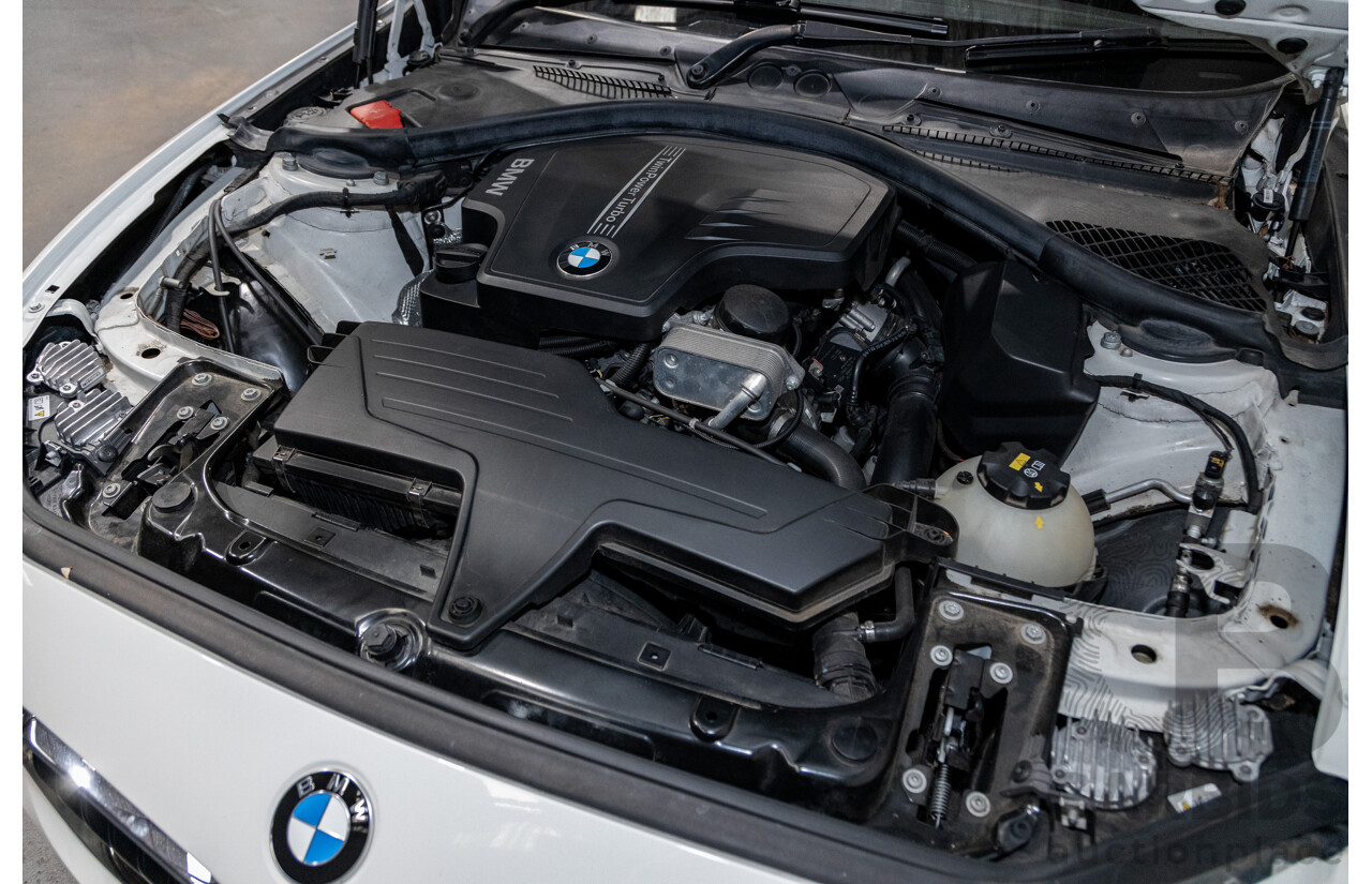1/2015 BMW 228i M-Sport F22 MY15 2d Coupe Alpine White Turbo 2.0L