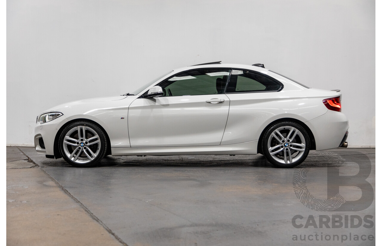 1/2015 BMW 228i M-Sport F22 MY15 2d Coupe Alpine White Turbo 2.0L