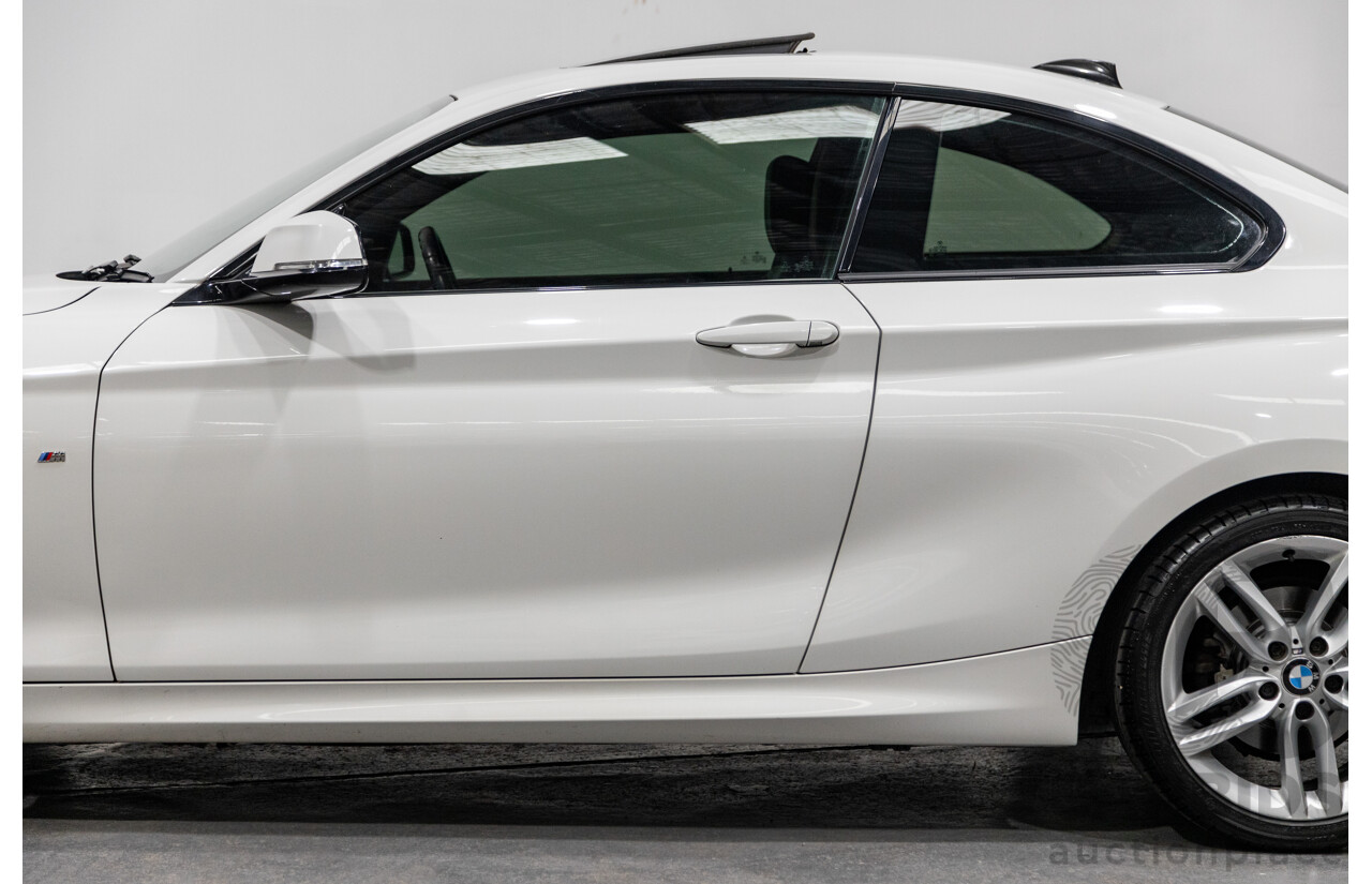 1/2015 BMW 228i M-Sport F22 MY15 2d Coupe Alpine White Turbo 2.0L