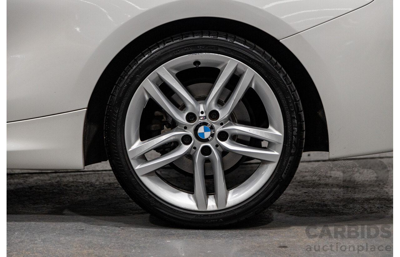 1/2015 BMW 228i M-Sport F22 MY15 2d Coupe Alpine White Turbo 2.0L