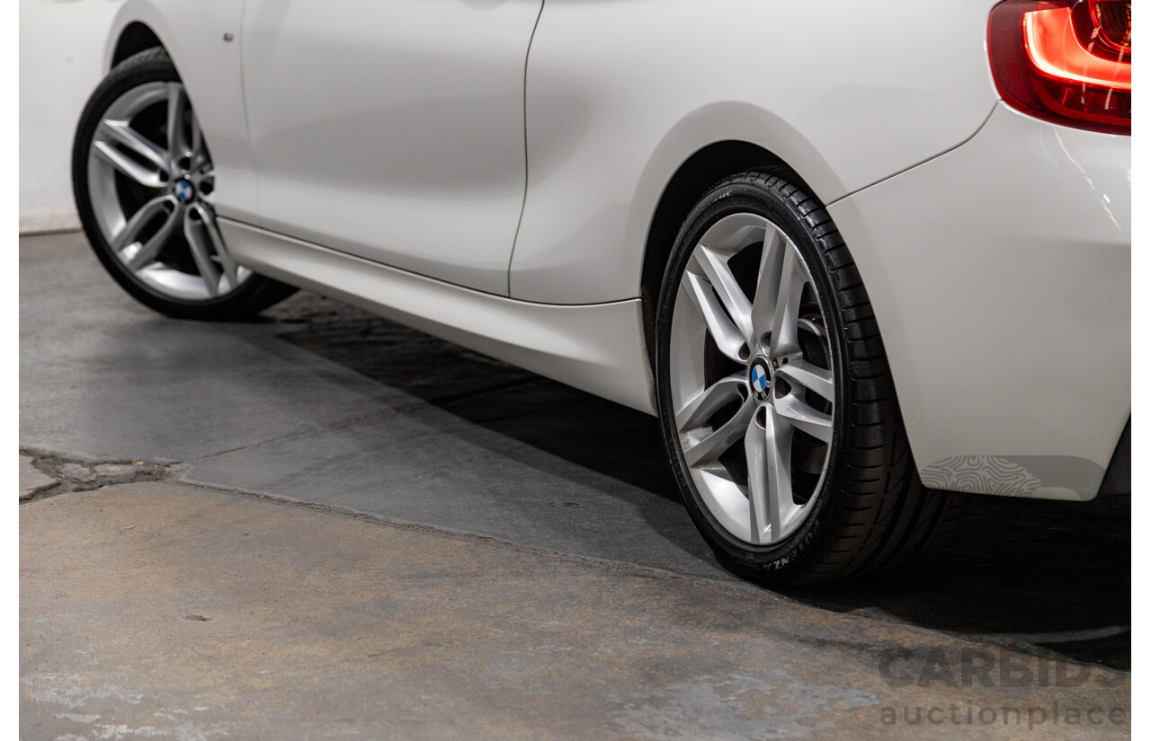 1/2015 BMW 228i M-Sport F22 MY15 2d Coupe Alpine White Turbo 2.0L